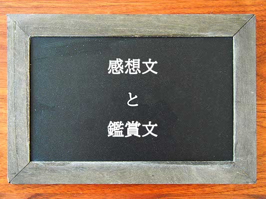 感想文と鑑賞文の違いとは？違いを解説