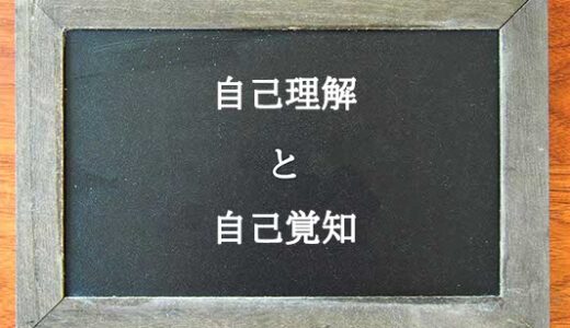 自己理解と自己覚知の違いとは？違いを解説