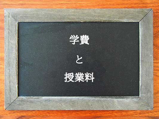 学費と授業料の違いとは？違いを解説