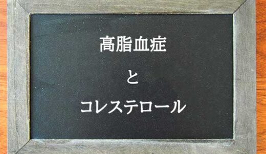 高脂血症とコレステロールの違いとは？違いを解説